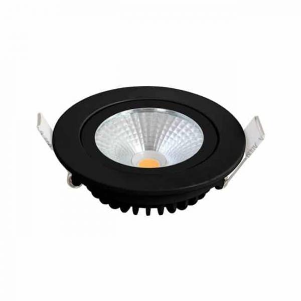 LED SLIM-FIT INBOUWSPOT 5W DIMBAAR ZWART - Afbeelding 2