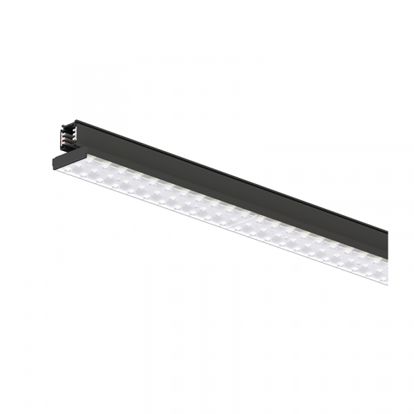 3-FASE LINEAR RAILARMATUUR TARVOS 27W 60CM ZWART - Afbeelding 2