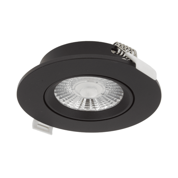 LED INBOUWSPOT HYDRA SLIM-FIT 6W DIM ZWART