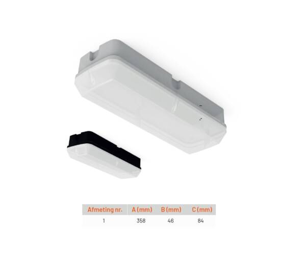 Portico led armatuur IK10 IP65